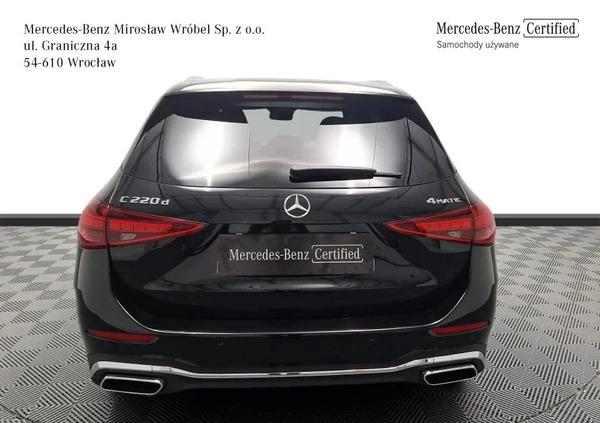Mercedes-Benz Klasa C cena 259900 przebieg: 7000, rok produkcji 2023 z Wrocław małe 277